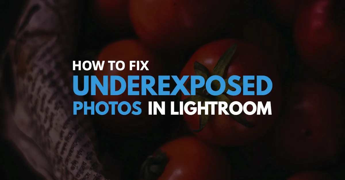 How To Fix Underexposed Photos Img